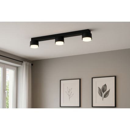 Brilagi - LED RGB+CCT dæmpbar spot MONO 3xGX53/14W/230V 2700-6500K Wi-Fi Tuya sort