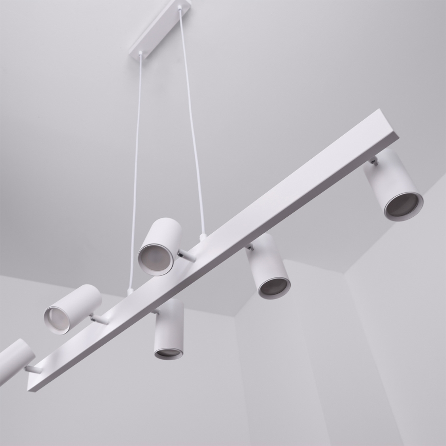 BRILAGI - Dæmpbar LED RGBW pendel med wireophæng SELE 6xGU10/6,5W/230V 2700-6500K hvid + fjernbetjening