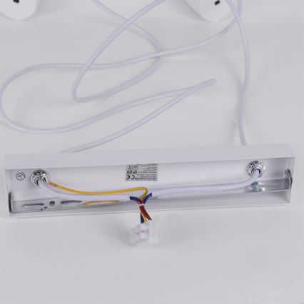 BRILAGI - Dæmpbar LED RGBW pendel med wireophæng SELE 6xGU10/6,5W/230V 2700-6500K hvid + fjernbetjening