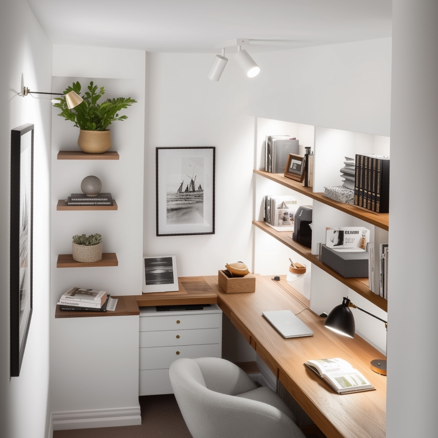 Brilagi - LED RGBW Dæmpbar spotarmatur SELE 2xGU10/4,8W/230V 3000K hvid + fjernbetjening