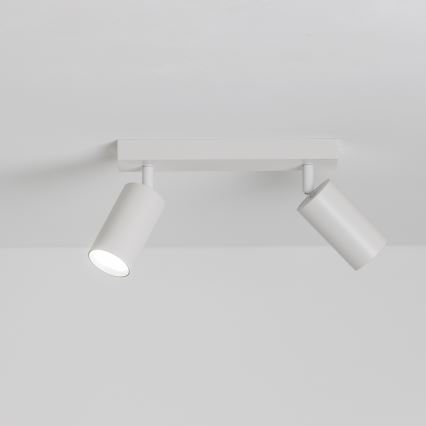 Brilagi - LED RGBW Dæmpbar spotarmatur SELE 2xGU10/4,8W/230V 3000K hvid + fjernbetjening