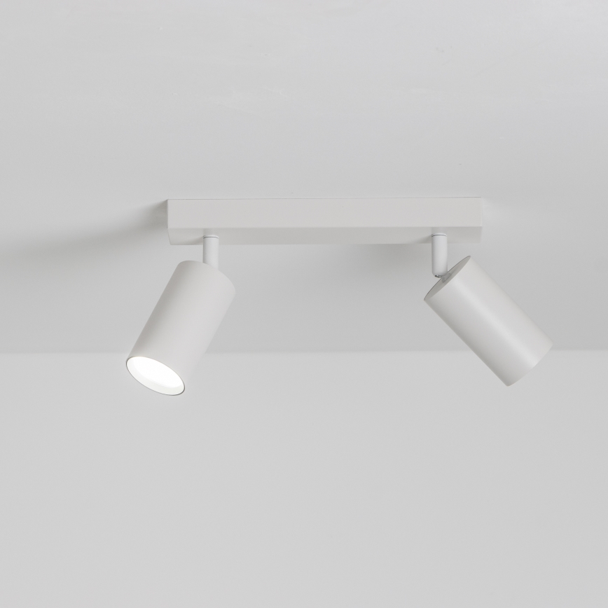 Brilagi - LED RGBW Dæmpbar spotarmatur SELE 2xGU10/4,8W/230V 3000K hvid + fjernbetjening