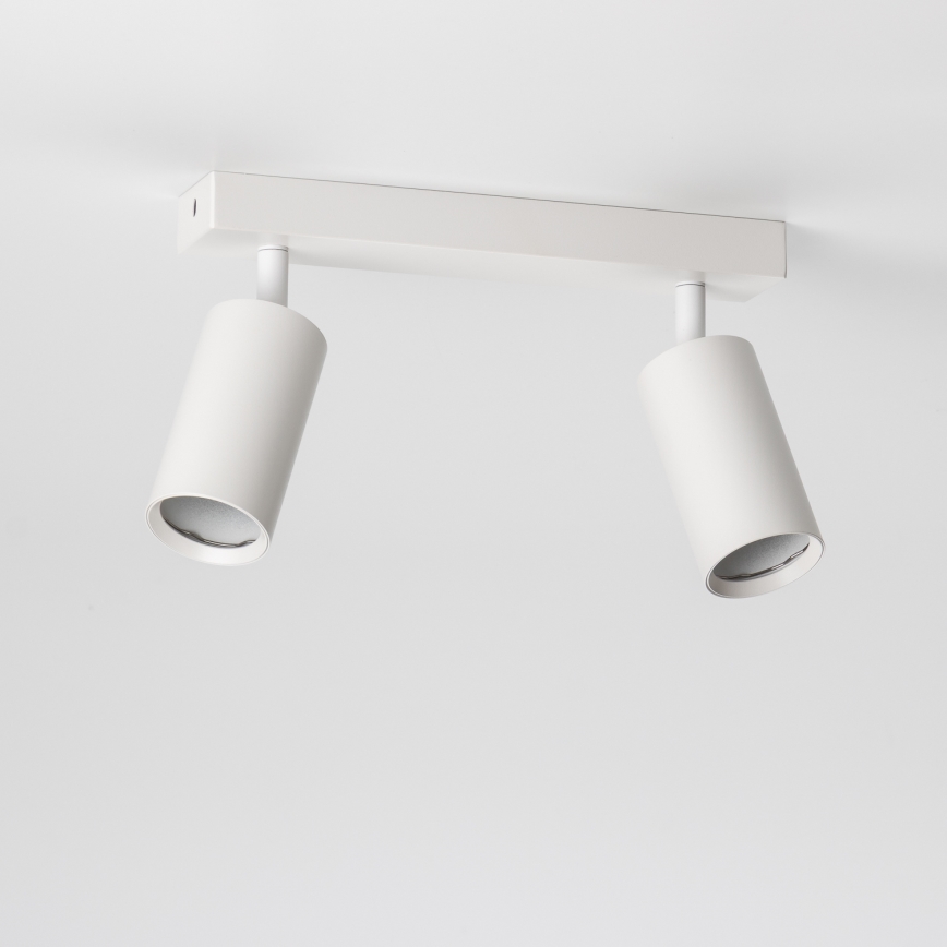 Brilagi - LED RGBW Dæmpbar spotarmatur SELE 2xGU10/4,8W/230V 3000K hvid + fjernbetjening