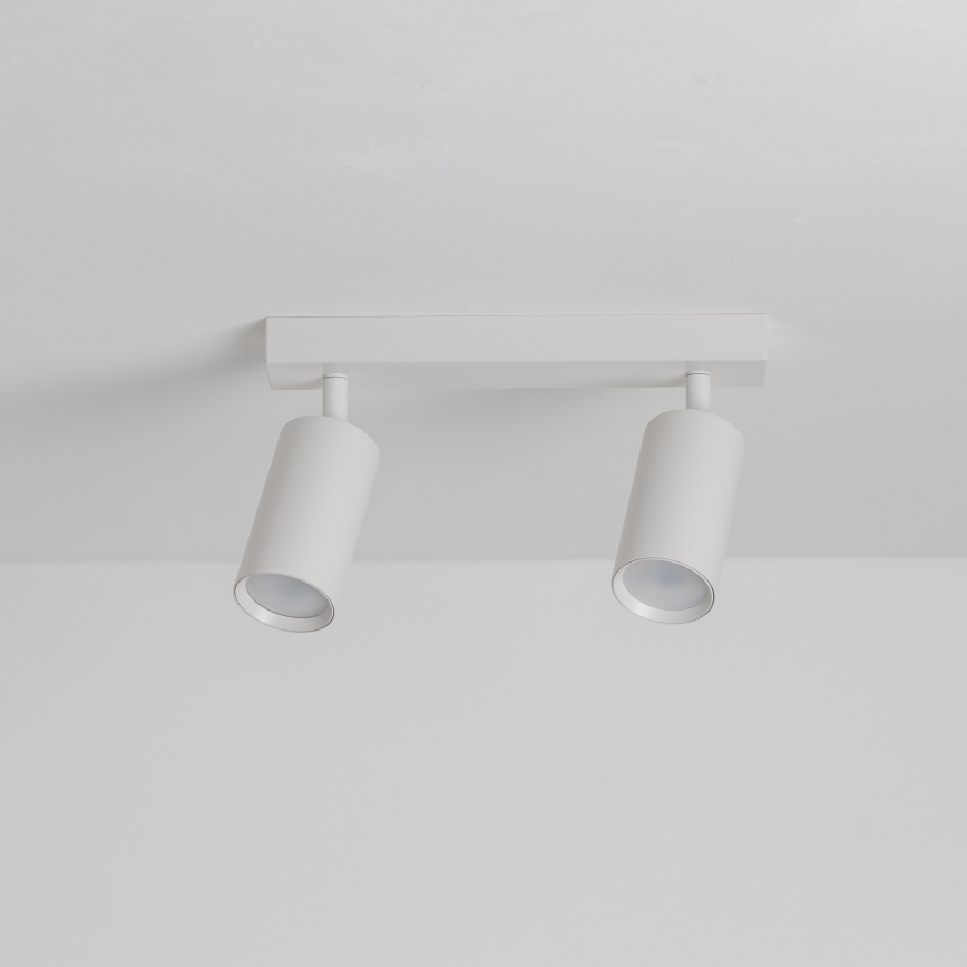 Brilagi - LED RGBW Dæmpbar spotarmatur SELE 2xGU10/4,8W/230V 3000K hvid + fjernbetjening