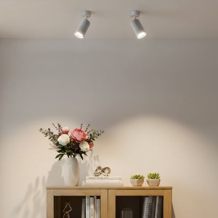 Brilagi - LED RGBW dæmpbar spotlampe SELE MODERN 1xGU10/4,8W/230V 3000K hvid + fjernbetjening