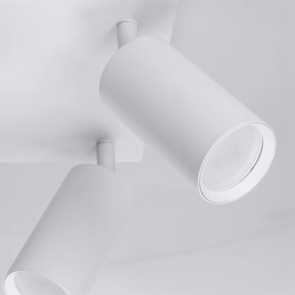 Brilagi - Dæmpbar LED RGBW spotarmatur SELE SQUARE 4xGU10/6,5W/230V 2700-6500K hvid