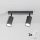 Brilagi - Dæmpbar LED RGBW spotlampe SELE 2xGU10/4,8W/230V 3000K sort + fjernbetjening