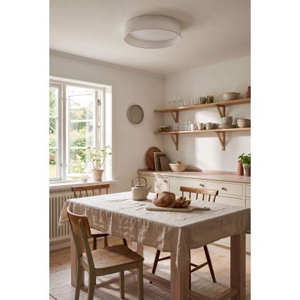 Brilagi - LED-dæmpbar loftlampe VELVET SMART VARI LED/36W/230V 3000-6500K Ø 55 cm hvid + fjernbetjening