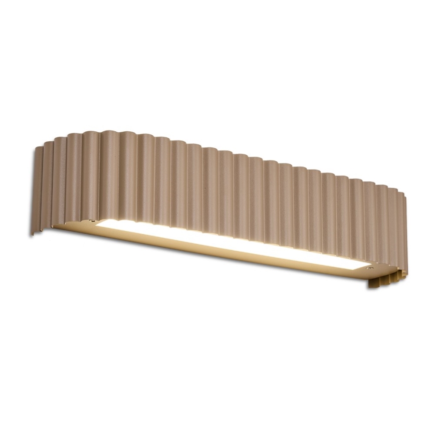 Brilagi - LED-dæmpbar væglampe FALCON MODERN LED/14W/230V 3000-6000K 40 cm beige + fjernbetjening