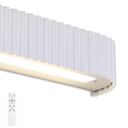 Brilagi - LED-dæmpbar væglampe FALCON MODERN LED/14W/230V 3000-6000K 40 cm hvid + fjernbetjening
