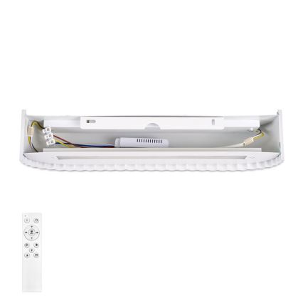 Brilagi - LED-dæmpbar væglampe FALCON MODERN LED/14W/230V 3000-6000K 40 cm hvid + fjernbetjening