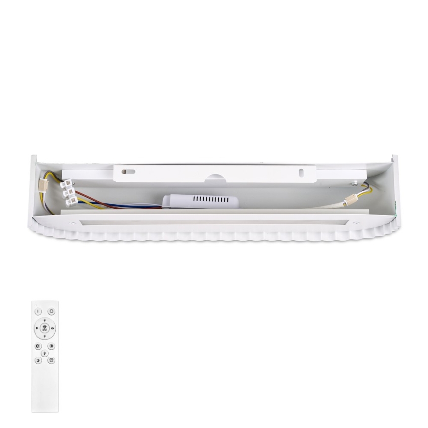 Brilagi - LED-dæmpbar væglampe FALCON MODERN LED/14W/230V 3000-6000K 40 cm hvid + fjernbetjening