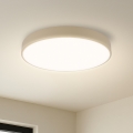 Brilagi - Dæmpbar Loftlampe POOL SMART LED/48W/230V 3000-6000K Ø 40 cm Wi-Fi Tuya beige + fjernbetjening