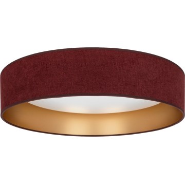 Brilagi - Dæmpbar loftlampe VELVET SMARTIX STARS LED/36W/230V 3000-6000K Ø 55 cm vinrød/guld Wi-Fi Tuya Beacon + fjernbetjening