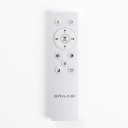 BRILAGI - LED dæmpbar pendel på wire FALCON SLIM LED/50W/230V 3000-6500K 50x50 cm beige + fjernbetjening