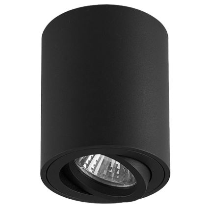 Brilagi - Dæmpbar LED RGBW-spot MIA 1xGU10/6W/230V 3000K 100x80 mm sort + fjernbetjening