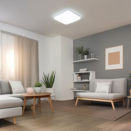 Brilagi - LED dæmpbar loftlampe SMART LED/36W/230V 53x53 cm 2700-6500K Wi-Fi Tuya + fjernbetjening