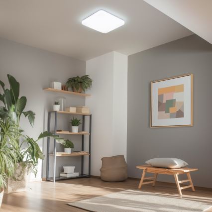 Brilagi - LED dæmpbar loftlampe SMART LED/36W/230V 53x53 cm 2700-6500K Wi-Fi Tuya + fjernbetjening