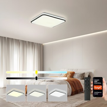 Brilagi - Dæmpbar SMART LED loftlampe LED/24W/230V 43x43 cm 3000-6000K Wi-Fi Tuya Beacon + fjernbetjening