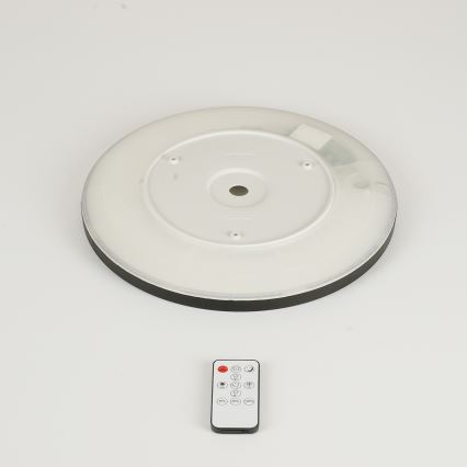 Brilagi - Dæmpbar LED-loftlampe ULTRA SLIM LED/18W/230V 2700-6500K Ø 30 cm sort + fjernbetjening