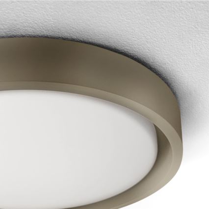 Brilagi - Dæmpbar LED-loftlampe MATTEO LED/48W/230V 3000-6500K Ø 41 cm taupe + fjernbetjening