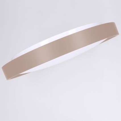 Brilagi - Dæmpbar LED-loftlampe MATTEO LED/48W/230V 3000-6500K Ø 41 cm taupe + fjernbetjening