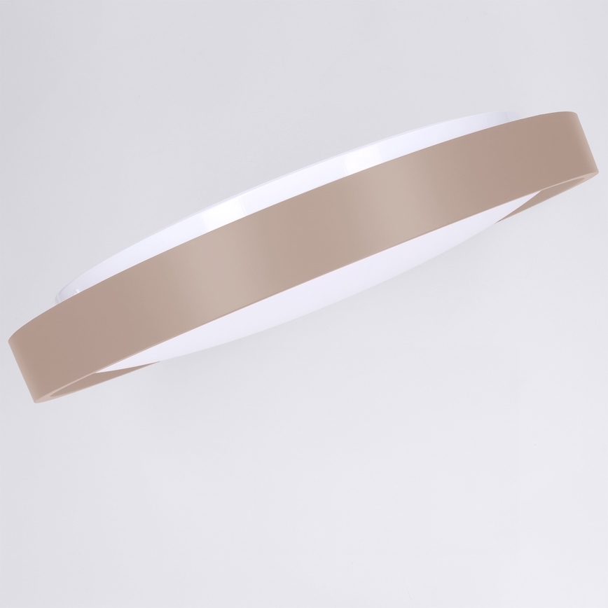 Brilagi - Dæmpbar LED-loftlampe MATTEO LED/48W/230V 3000-6500K Ø 41 cm taupe + fjernbetjening