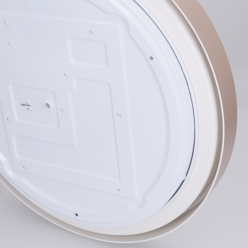 Brilagi - Dæmpbar LED-loftlampe MATTEO LED/48W/230V 3000-6500K Ø 41 cm taupe + fjernbetjening