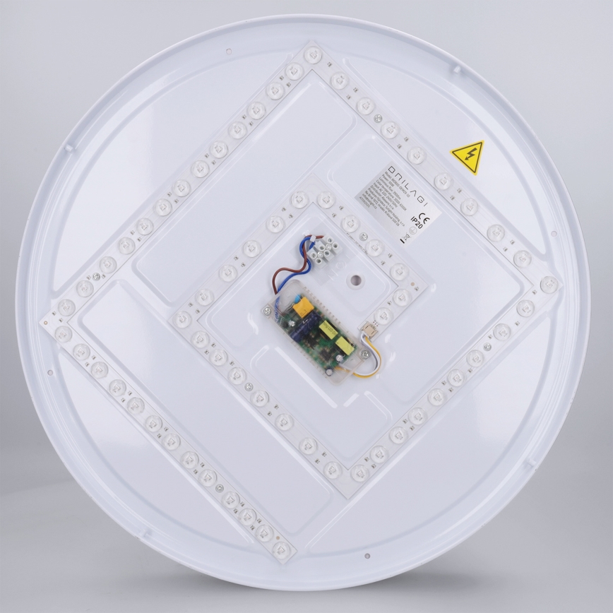 Brilagi - LED dæmpbar loftlampe MATTEO LED/60W/230V 3000-6500K Ø 51,5 cm sort + fjernbetjening