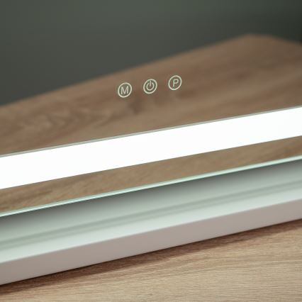 BRILAGI - LED-dæmpbart makeup-spejl CALIFORNIA LED/25W/230V 3000/4000/6500K 55x44 cm hvid
