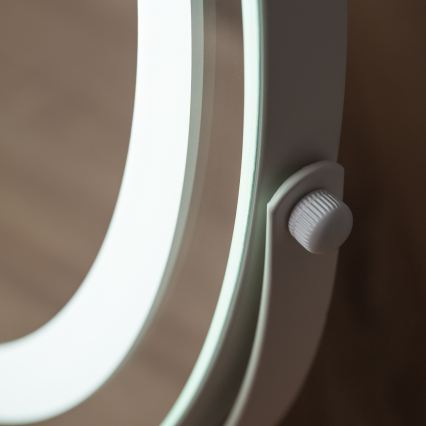 BRILAGI - LED-dæmpbart makeup-spejl CALIFORNIA LED/17W/230V 3000/4000/6500K Ø 42 cm hvid