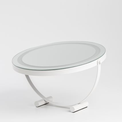 BRILAGI - LED-dæmpbart makeup-spejl CALIFORNIA LED/17W/230V 3000/4000/6500K Ø 42 cm hvid