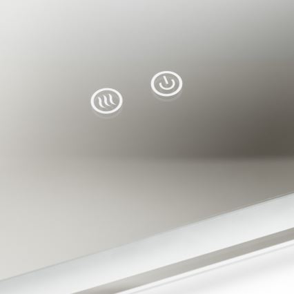 Brilagi - LED opvarmet badeværelsesspejl BELLA LED/16W/230V 60x60 cm IP44 CRI 90 dæmpbart + CCT
