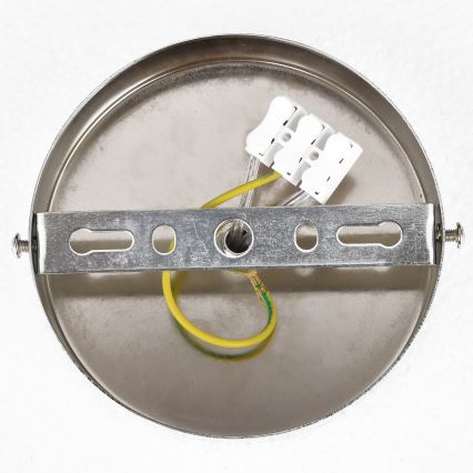 Brilagi - ECLIPSE overflademonteret lysekrone 7xE14/10W/230V Ø 48 cm sølv