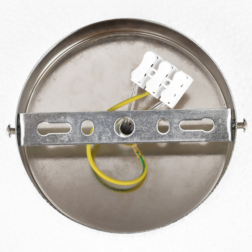 Brilagi - ECLIPSE overflademonteret lysekrone 7xE14/10W/230V Ø 48 cm sølv