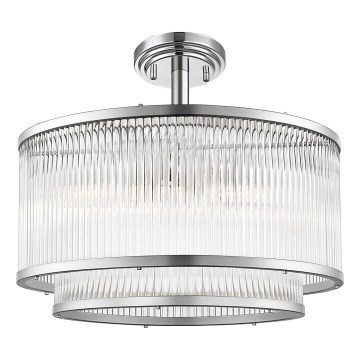 Brilagi - Elegant plafondlampe RAMOS 5xE14/60W/230V i blank krom
