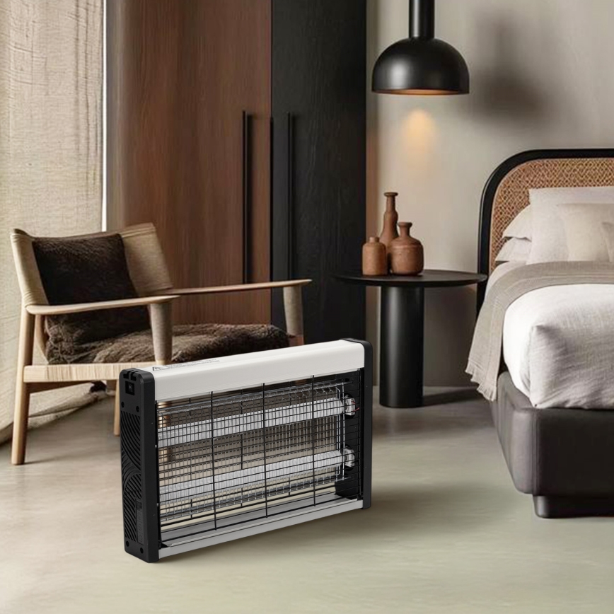 Brilagi - Elektrisk insektfanger 2xUV/15W/230V 80 m2