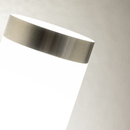 BRILAGI - LED udendørs væglampe ELIA 1xE27/7W/230V 4000K IP44 mat krom