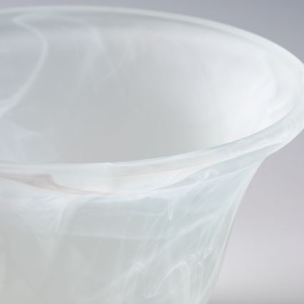 BRILAGI - Erstatningsglas til lysekrone og væglampe CLASSIC E14 Ø 11 cm hvid