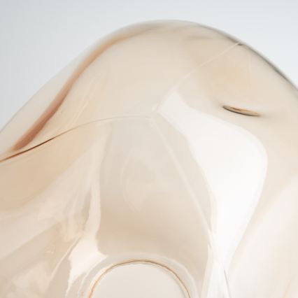 BRILAGI - Reserveglas til lysekrone, væg- og loftlampe VULCANO E27 pr. 25 cm røgfarvet beige