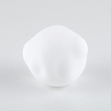 Brilagi - Erstatningsglas til lysekrone, væg- og loftarmatur VULCANO G9 Ø 15 cm, hvid