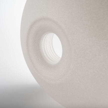 BRILAGI - Erstatningsglas til lysekrone, væg- og loftlampe LAVA/VULCANO G9 Ø 15 cm hvid