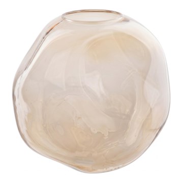 Brilagi - Erstatningsglas til lysekrone, væg- og loftlampe VULCANO E27, Ø 35 cm, røgfarvet beige