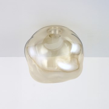 Brilagi - Erstatningsglas til lysekrone, væg- og loftlampe VULCANO G9 Ø 15 cm røget beige