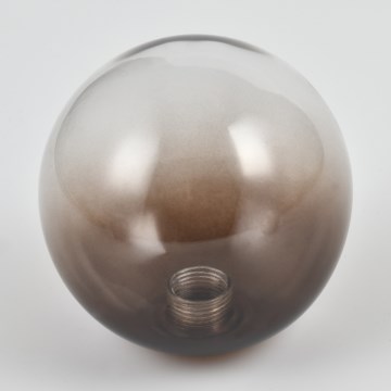 Brilagi - Erstatningsglas til lysekrone, vægarmatur og lampe MISTEL, MILLA Ø 15 cm, røgfarvet brun