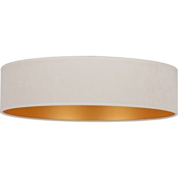 Brilagi - Erstatningslampskærm, universel VELVET Ø 30 cm, creme/guld