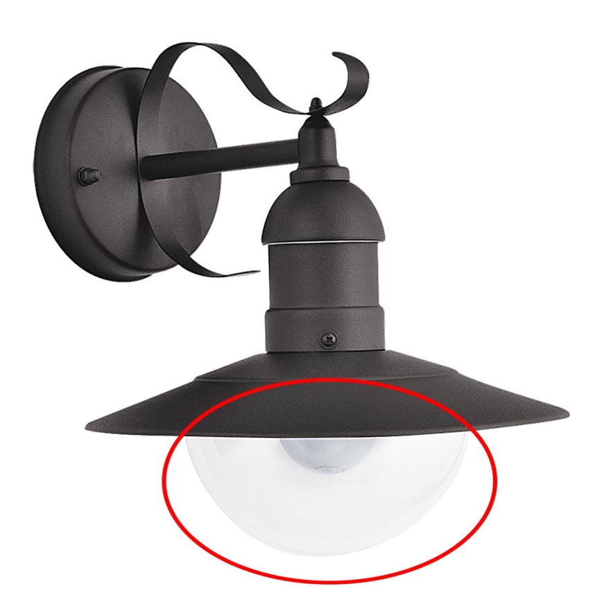 Brilagi - Erstatningsskærm til armatur MOLDE E27, klar