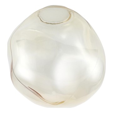 Brilagi - Ersætningsglas til lysekrone, væg- og loftarmatur VULCANO G9 Ø 25 cm røgfarvet beige