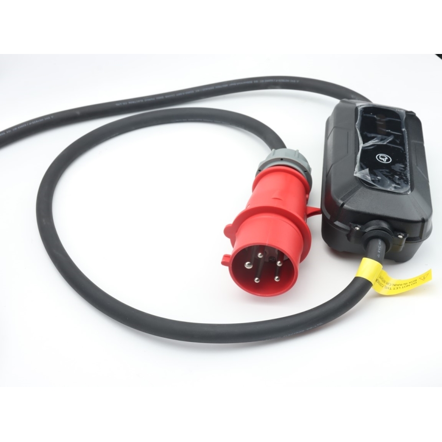 Brilagi - EV-ladestation til elbiler FAST AC Type 2 16A/380V 11kW + stik 230V, 3,7kW 5m + etui