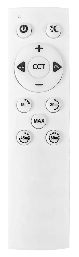 Brilagi - Fjernbetjening til loftarmatur MILKY WAY 2xAAA